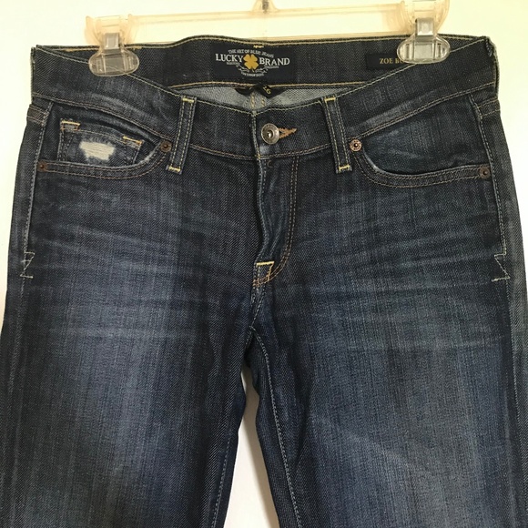 Lucky Brand Slightly Distressed Jeans - Picture 1 of 4